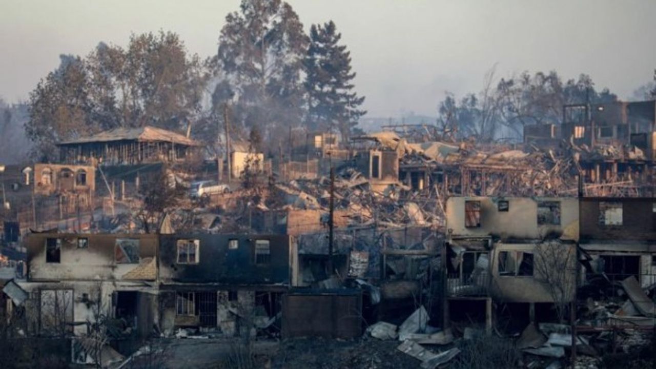Şili'de çıkan orman yangınlarında ölü sayısı 51'e çıktı