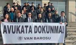 Avukata Şiddeti Van Barosu Kınadı