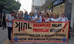 KESK Van Şubeler Platformu'ndan Ekonomik Kriz Protestosu