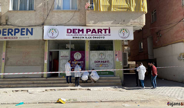 Birecik'te DEM Parti Binasına İkinci Saldırı
