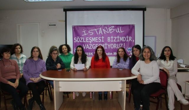 KESK İzmir Kadın Meclisi: İstanbul Sözleşmesi'nin Feshini İptal Edin, ILO Sözleşmesi Hemen İmzalansın!
