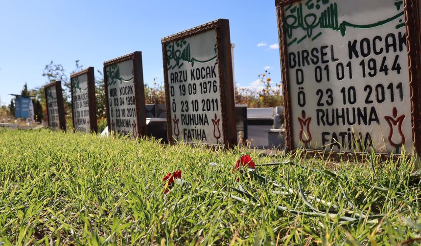 Erciş Depremi’nin 13. Yıl Dönümünde Yaşamlarını Yitirenler Anıldı