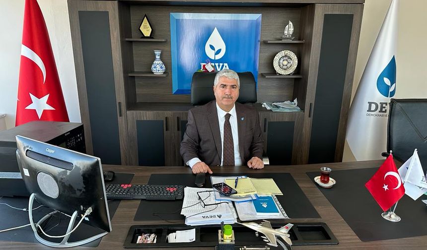 DEVA Partisi Erciş İlçe Başkanı: Kayyımlar Çözümden Çok Sorun Oldu